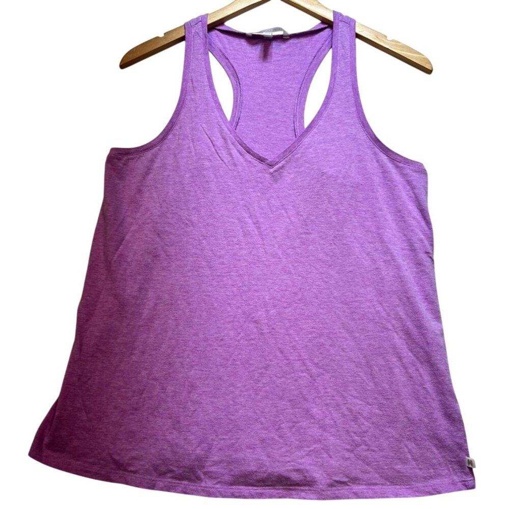 Victoria's Secret Women's Sport Seamless Tank Top Stretch Sz M Purple Sleeveless